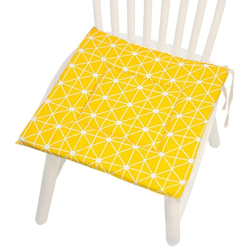 Fumaide Thick Printed Felt Chair Cushion 2-Pack