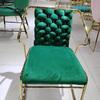 Nordic Light Luxury Upholstered Dining and Makeup Chair for Living Room, Bedroom, or Dressing Table
