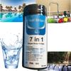 50pcs/Set 7 in 1 pH Test Strip for Swimming pool PH Paper Tester Water Test Strips Chlorine Bromine Measuring Tool Alkaline Acid