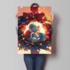 Canvas Wall Art Pokemon Pikachu Poster Prints Cute Cartoon Character Picture Classic Living Room  Home Decoration Christmas Gift