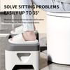 Toilet Seat Stool Portable Squat Stool Home Adult Bathroom Accessories Toilet Squat Stool Removable Non-slip