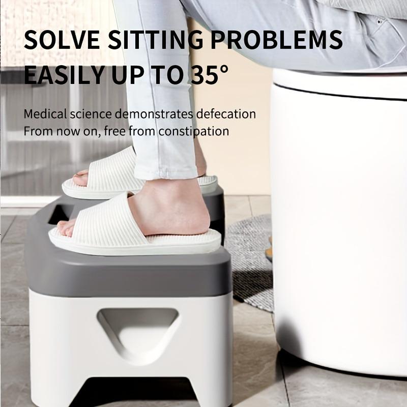 Toilet Seat Stool Portable Squat Stool Home Adult Bathroom Accessories Toilet Squat Stool Removable Non-slip