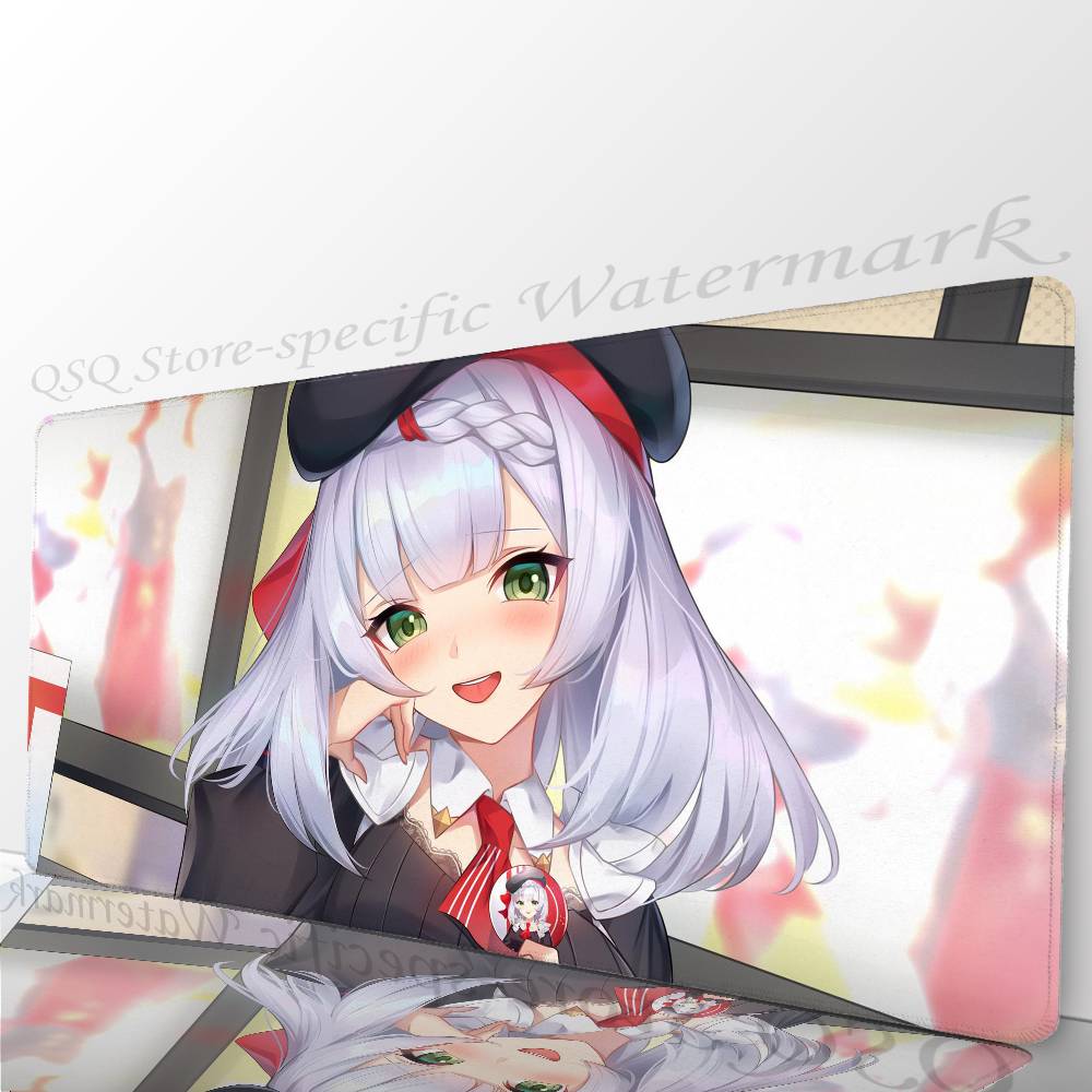 Noelle Anime G-Genshin Impact Mousepad Non-slip Suitable For Office Computers Laptops E-sports Game Desk Mats XXL Keyboard