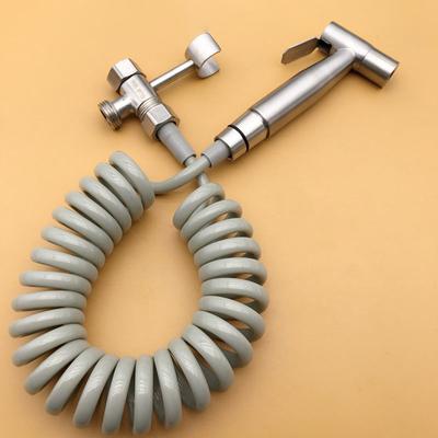 Handheld Wash Bidet Spraver Set 304 Stainless SteeSpray Gun Shower Pressurizing Handheld Toilet Spray