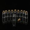 10pcs Mini Glass for Wish Bottle Vial with Cork Stopper Storage Pendant 0.5/1/2/