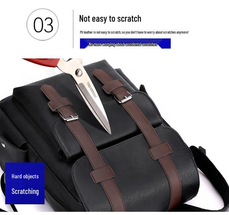 Large Capacity Waterproof Fashion Backpack for Men and Women - Travel & Laptop Shoulder Bag