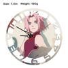 Naruto Sasuke Creative Wall Clock Anime Print Modern Minimalist Hanging Clock  Naruto Shippuden Uzumaki Itachi