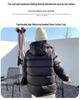 2023 Women's Autumn/Winter Korean-Style Hooded Down Cotton Coat - Small Size, Loose-Fit, Thick, Cotton-Padded Jacket
