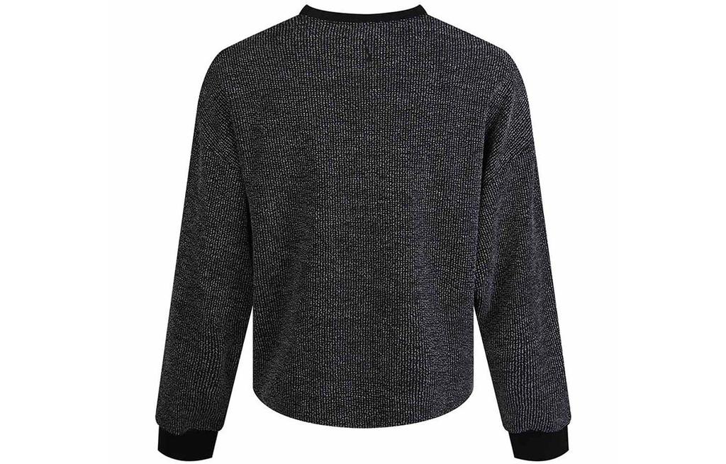 Nike Sweatshirts Women's Black Crew Neck Moderate Regular CU6339-010