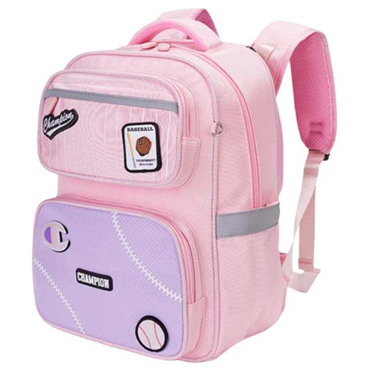 Champion Fashionable Versatile Portable Large Capacity Fabric Backpack Women backpack Pink Navy-Blue 24YH03
