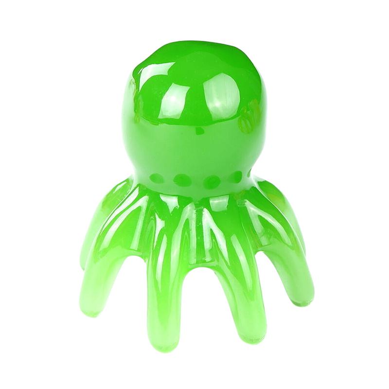 

Octopus Massage Comb Resin Head Meridian Scraping Scalp Massage Brush Acupuncture SPA Gua Sha Massage Comb For Fatigue Relief серый