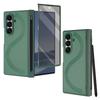 Magnetic Snap Case Galaxy Z Fold7 Fold6 With Stylus Slot Anti-Spy Film Full-Body Shockproof PC Cover