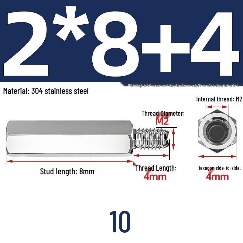 304 Stainless Steel Hex Standoff