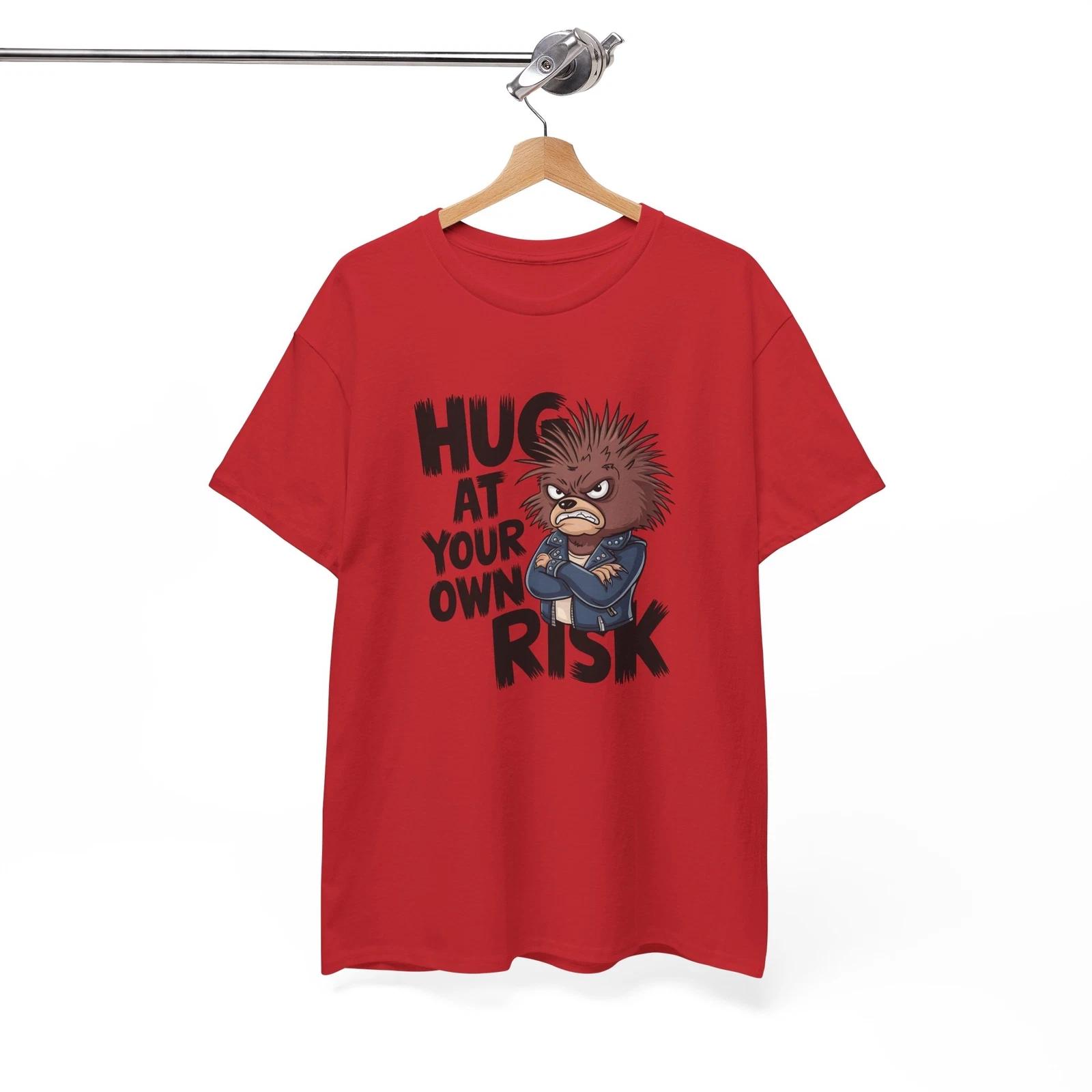 Funny Hedgehog T-Shirt - Perfect Tee for People Who Can t Stop Joking M