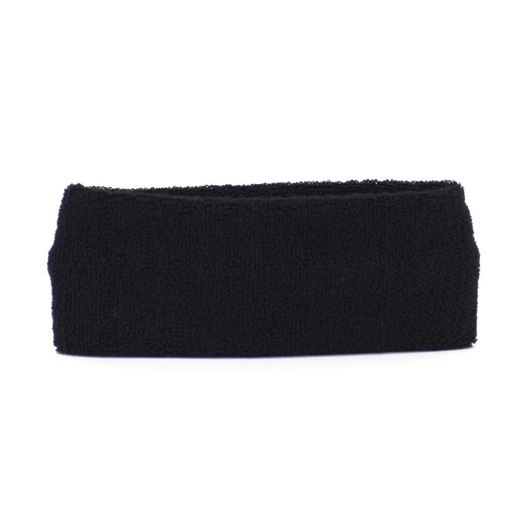 Lacoste logo for tennis and sports headband/hairband (011 Black)