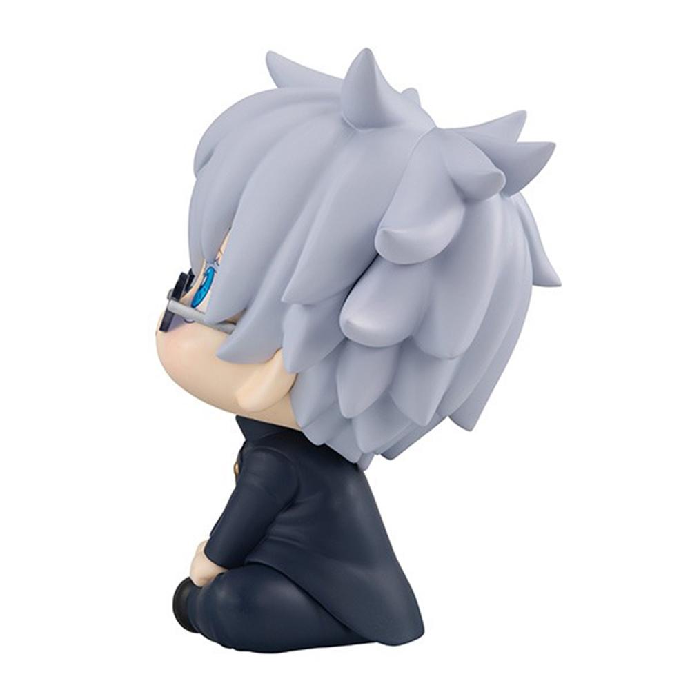 Anime JJK Figure Gojo Satoru Figurine Look Up Figure Gojo Action Figure PVC Toy Collecting Cute Mini Edition Model Toy Gifts