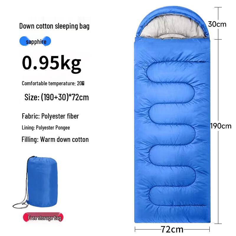 Green Guan Warm Outdoor Sleeping Bag