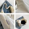 Winter Corduroy Shoulder Bags For Women Casual Large Capacity Shopping Totes Solid Color Shopping Bag Student Bag