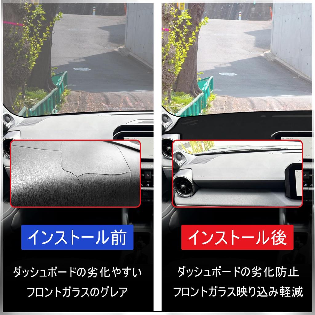 Product Name PANICO Dashboard Mat for New Land Cruiser 250 Series HUD Compatible Black