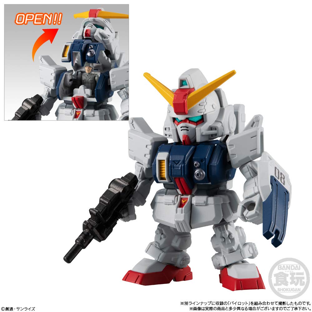 Mobile Suit Gundam Micro Wars 2 Candy Suit (10 Stück) Spielzeug/Kaugummi (Mobiler Gundam)