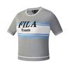 Tennis Color Block Short Sleeve T-Shirt Women Tops A11W623410F-GY