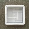1Pcs Fish Scale Pattern Paving Brick Mould 25x5cm Reusable Stepping Stone Paver DIY Plastic Walkway Brick Mold