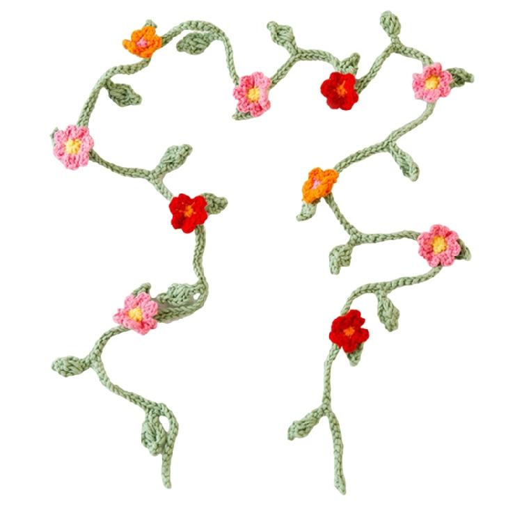 Fashionable Flower Long Waist Chain Sweet Styles Waist Belt Softable Belt for Daily Wear