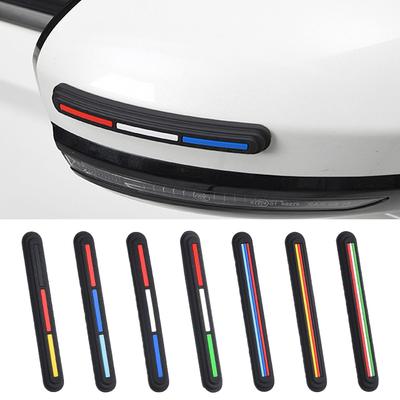 4PCS Car Door Protector Guard Edge Protector Rearview Mirror Buffer Trim Molding Protection Strip Car Auto Scratch Protector