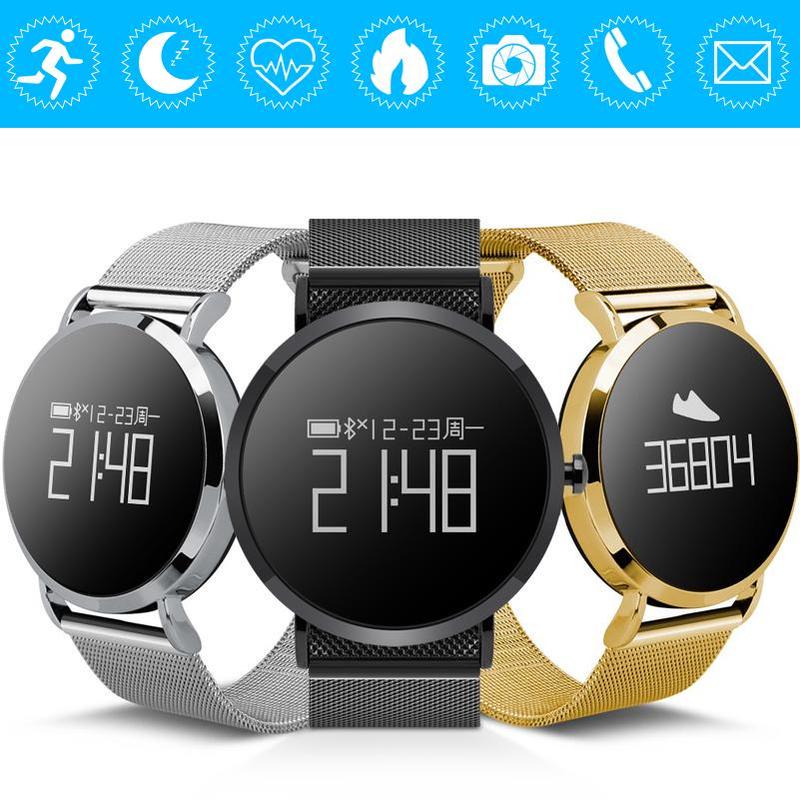 GZDL IP67 Waterproof Calories Monitor Automatic Heart Rate Bluetooth Smart Wristband Blood