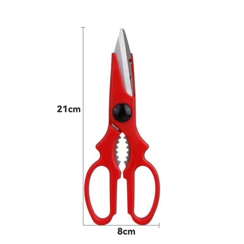 Multifunctional German Titanium Steel Kitchen Scissors for Poultry and Bones - Food Grade