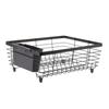 Flat Wire Dish Rack Kitchen Holds 13 Dishes Open Wire Design Includes Cutlery Basket Drain Tray Organizer 100% Iron
