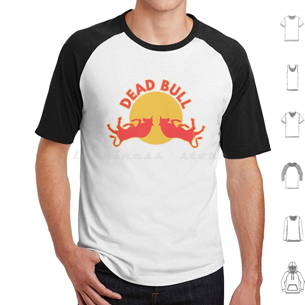 Dead Bull Funny Logo Cute Animals Funny Animals Weird Cute Tee T Shirt Big Size 100 Cotton Funny Humorous Humor Cute