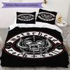 Motrhead Pattern Bedding uilt Set uilt Cover Pillowcase Home Decoration Birthday Gift (1*duvet cover + 2*pillowcase without core)