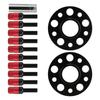 Wheel Spacer Kit 5x112 with 15mm Flange M12x1.5 Bolt Replacement for Mercedes Benz