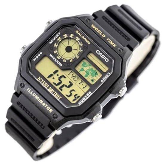 CASIO STANDARD Wristwatch AE-1200WH-1B Mens Model