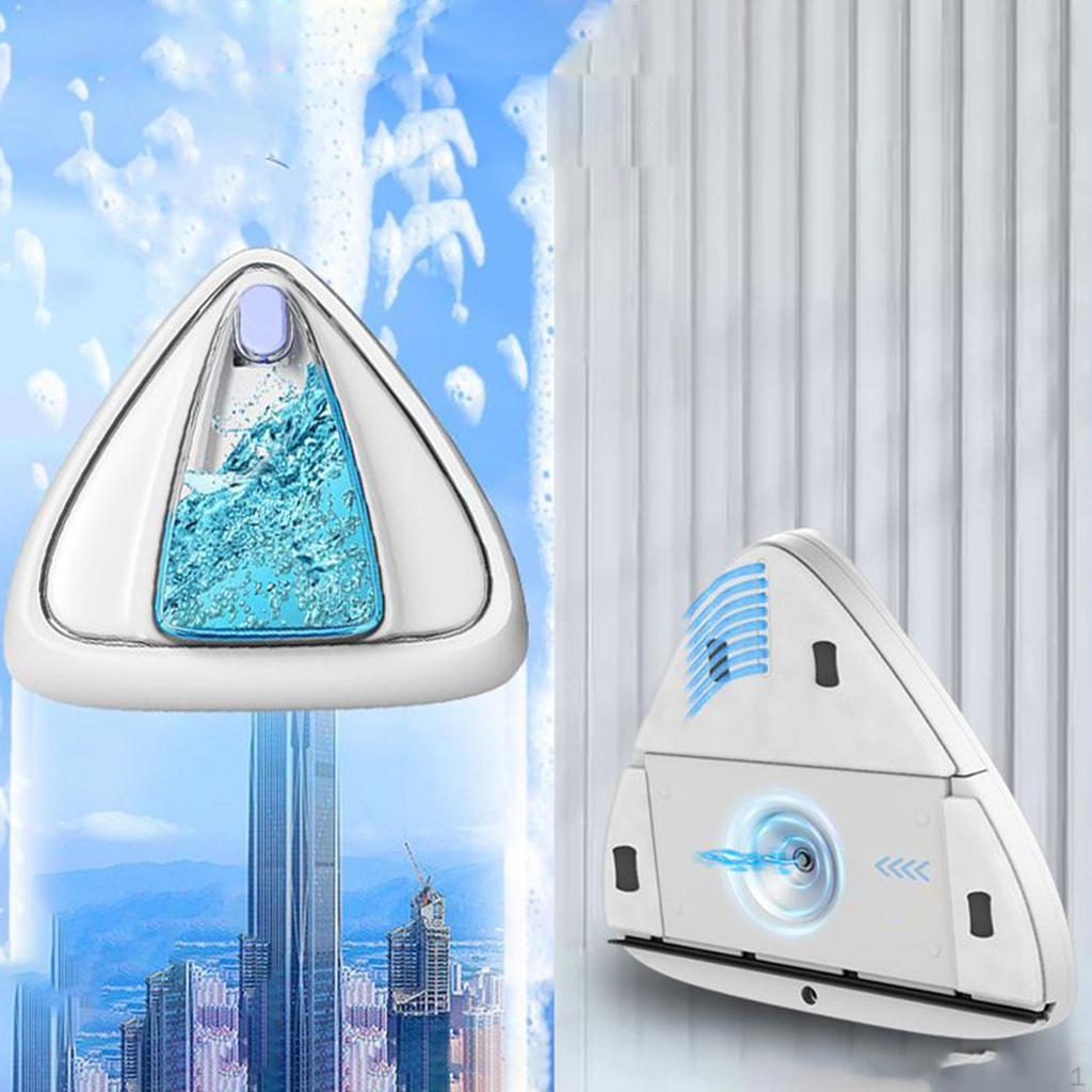 Magnetic Window Cleaner Double Sided Household Water Filled for Bathroom