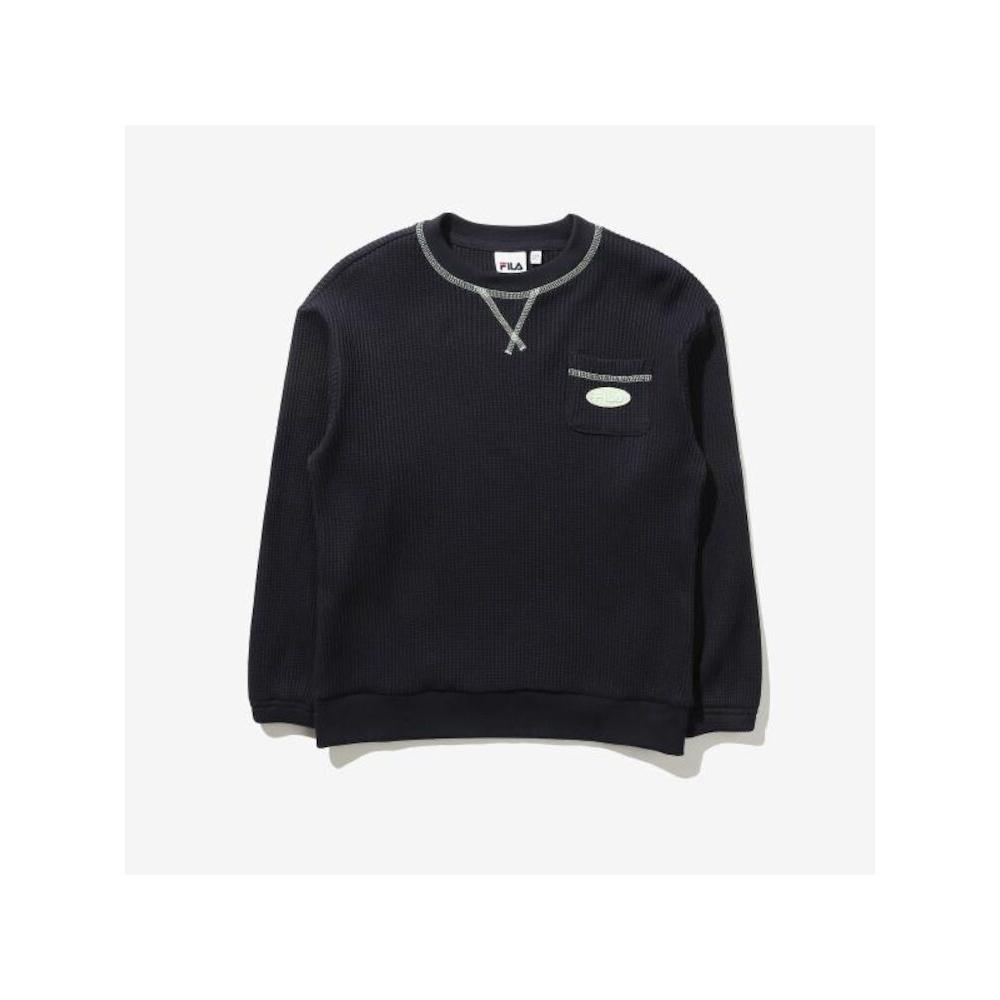 

[fila Kids] Kids Waffle Paper Sweatshirt Fk2poe1103x Ina q0zFk2poe1103xIna INKNAVY/120