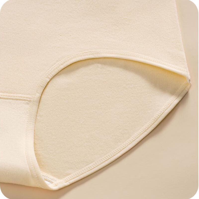 YUZHAOLIN Women's High-Waisted Cotton Graphene Antibacterial Briefs