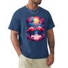 Flamingo Pink T-Shirt Graphic Tee Shirt Funnys Men Clothes