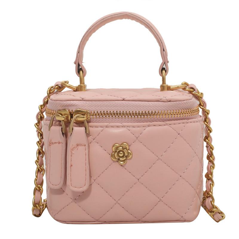 Wholesale Popular Xiaoxiangfeng Light Luxury Simple Portable Box Bag High Sense Temperament Versatile Chain Messenger Bag