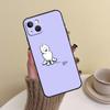 Cartoon Samoyed Dog Phone Case For iPhone 11 15 12 13 14 16 Pro Max 7 8 Plus X XR XS Mas Shell Cover
