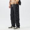 Spring and Summer New American Quick-drying Straight Overalls Men's Loose Trendy Brand Multi-pocket Boys' Drape Autumn Casual Trendy