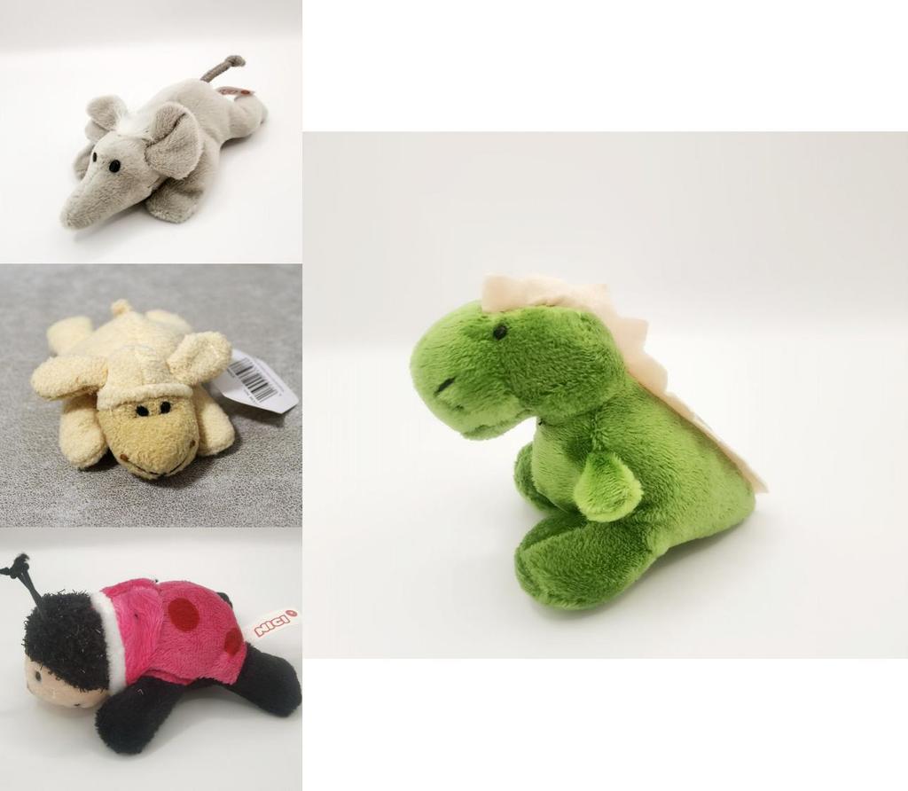 Imán de Nevera Adorable Animal de Peluche Serie Jungla León y Tigre Realistas Imanes de Dibujos Animados