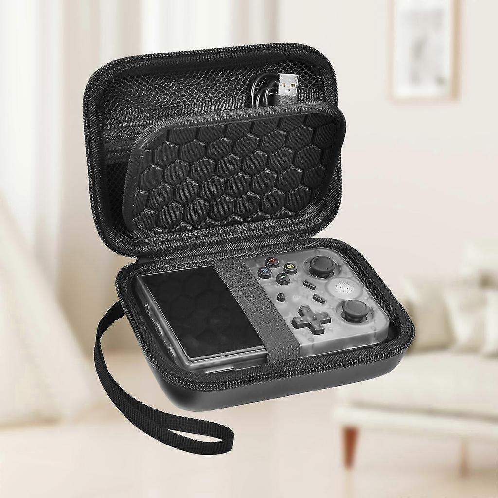 Handheld Game Console Carrying Case Large Capacity Hard Shell Waterproof Protective Cover for Certain Brands