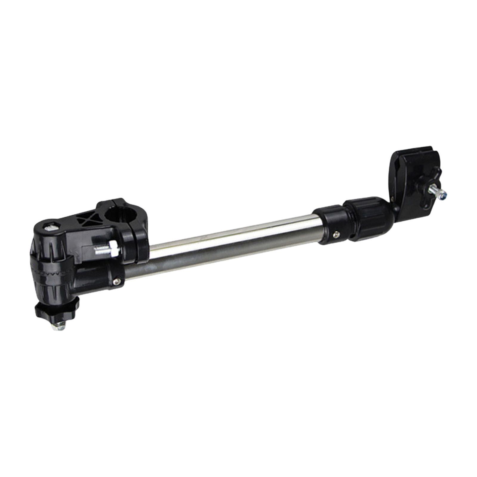 Umbrella Mount Holder Heavy Duty Adjustable Attachment Tool Bike Umbrella Holder for Bicycle Stroller Rollator Walker