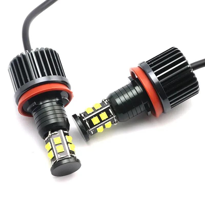 Für BMW E81 E82 E87 E88 E90 E92 M3 E93 E60 E70 X5 E71 X6 X6M E89 Z4 2007-UP 2x 240W 6000K Lampe LED Angel Eyes Standlicht Leuchtmittel