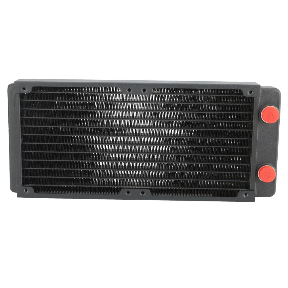 

Медный радиатор для охлаждения компьютера с резьбой G14 и 12 трубками для непрерывного отвода тепла