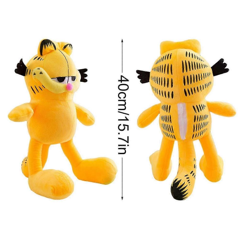 Süße Garfield Plüschpuppe Geschenk Spielzeug Plüschkissen Junge Mädchen Gelbe Katze Tier Cartoon-Figuren