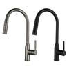Black Kitchen Faucets with Pull Downs Sprayers Highly  Arcs Single Handle Kitchen Sink Faucets  for Laundry Easy To Use