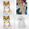 Dog Hair Organizer Resin Cartoon Keychain For Pet Lovers And Home Decor